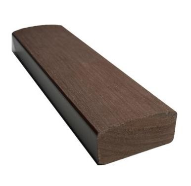 Лавочный брус Ecodecking Некст полнотелый брашированный 70х35 шоколад купить в Чехове