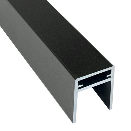 П-профиль Алюминиевый EasyDecking 35x25 Черное дерево купить в Чехове