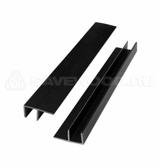 F-профиль ДПК Savewood – Чёрный купить в Чехове