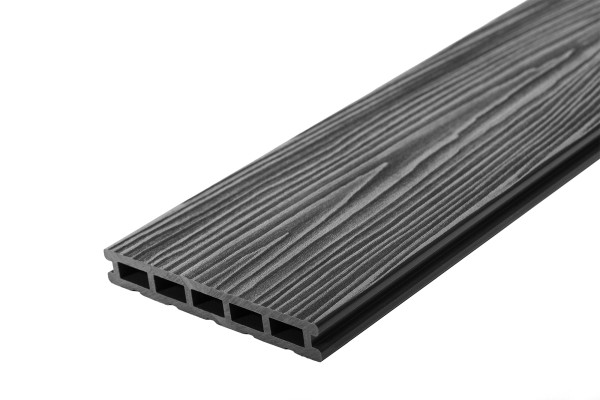 Террасная доска из ДПК RusDecking Unodeck Mogano - Графит купить в Чехове