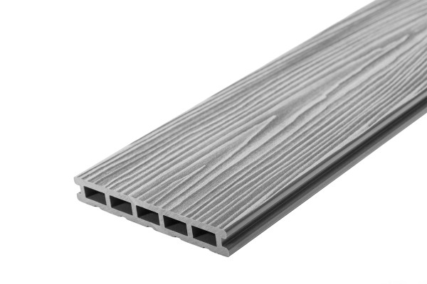 Террасная доска из ДПК RusDecking Unodeck Mogano - Серый купить в Чехове