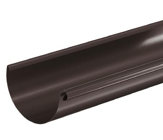 Водосток Aquasistem, система 125x90 - Водосточный желоб 3.00м RR 32 Тёмно Коричневый купить в Чехове
