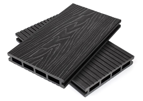 Террасная доская ДПК NanoWood Nature 3D пустотелая Графит купить в Чехове