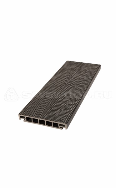 Террасная доска из ДПК SW Salix (S) (R) темно-коричневый купить в Чехове