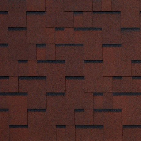 Гибкая черепица Tegola SAN REMO rosso 402 купить в Чехове