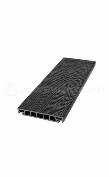 Террасная доска из ДПК SW Salix (S) (R) черный купить в Чехове