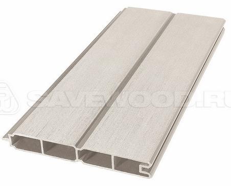 Заборный профиль из ДПК Savewood SW Agger матовый бежевый купить в Чехове